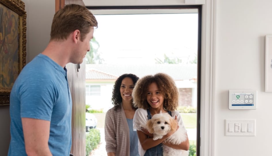 Stamford home with ADT Smart Locks